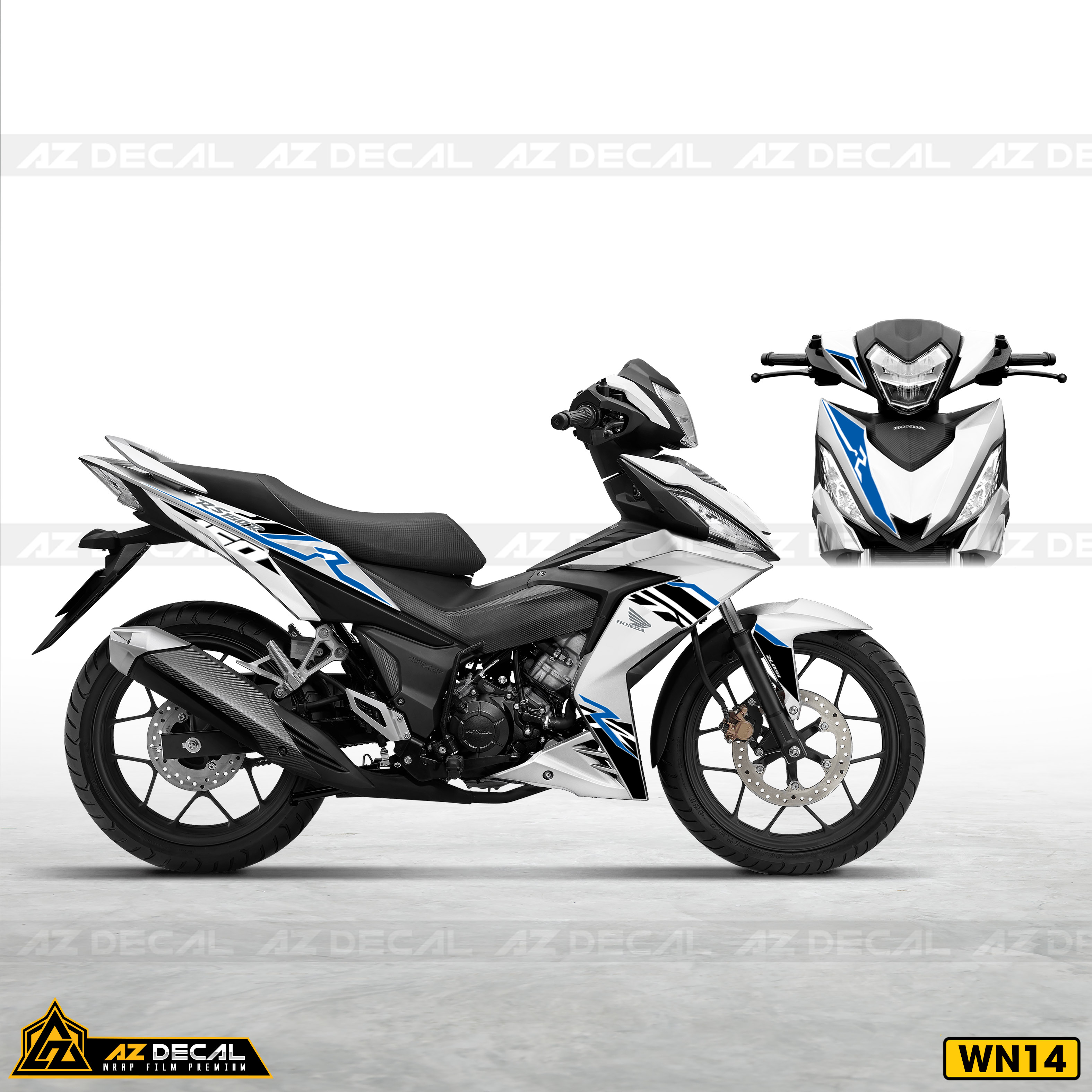 Tìm hiểu với hơn 90 winner xám hay nhất 35 Tem Honda Winner 150 Đen Xám Candy Cá Mập Siêu Chất
